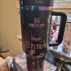 Stanley Black and Iridescent Travel Mug